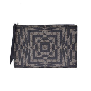 Gucci GG Kaleido Brown Clutch Bag